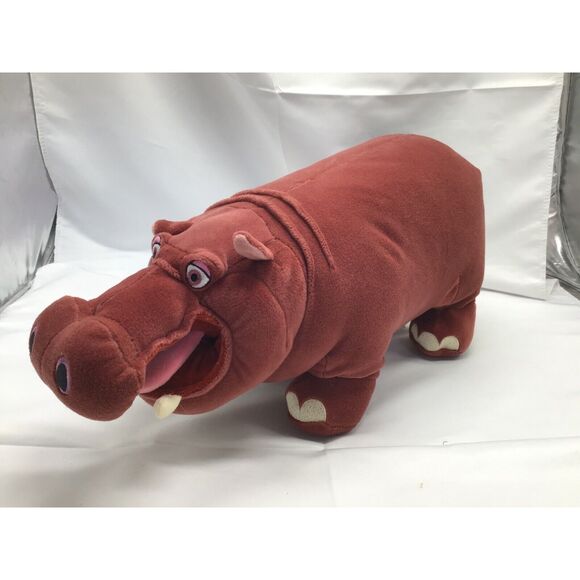 Disney Tarzan Jungle Book Hippopotamus Plushie 15 inch Kidcore Stuffed Animal - Picture 3 of 10